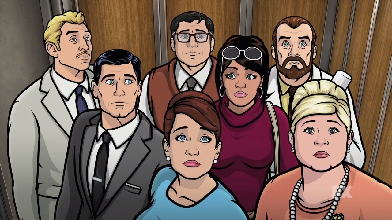 archer tv show naked ladies Dj matisse fuck